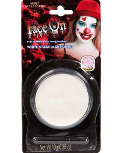 Hvid Krops- og Ansigtsfarve