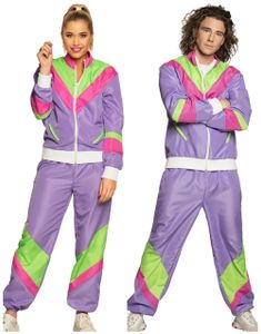 Parkostume - Lilla 80'er Grilldragt med Lommer