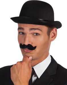 Gentleman - Sort Overskæg