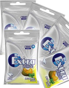 30 stk Selvlukkende Poser med Extra White Melon Mint - Hel Eske 870 gram