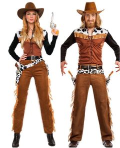 Parkostume – Brunt Cowboykostume