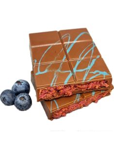 Sweet Gate Håndlavet Dubai Chokolade med Blåbær 210 gram