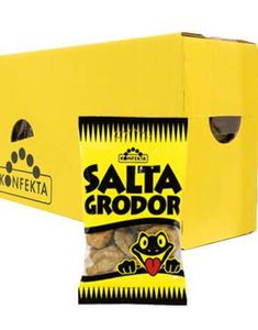 20 poser Salte Frøer Lakridskarameller - Hel Æske