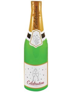 Oppustelig Celebration Champagne Flaske 73 cm