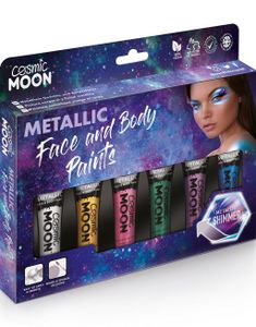 Metallisk Sminkesæt til Ansigts- og Kropp