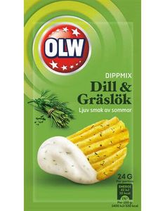 Dill og Gressløk Dipmix 24 gram