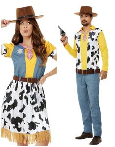Par-kostume - Toy Story-inspirerede Woody og Jessie Kostumer
