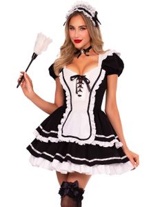 Flørtende Maid - Damekostyme