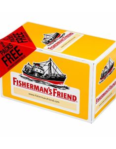 24 stk Fisherman's Friend med Smak av Anis og Mentol - Hel Eske 600 gram
