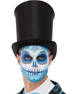 Day of The Dead Sminkesett med Midlertidig Tatovering