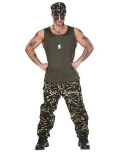 Mr. Soldier - Militærkostume til Mænd