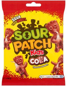 Sour Patch Kids Cola - Kjempesur Vingummmi 130 gram