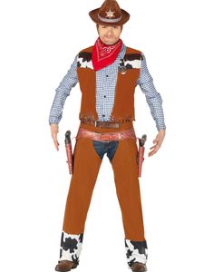 Cowboy Kostume til Mænd