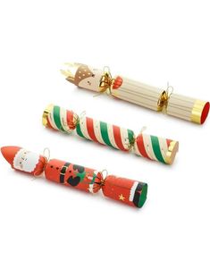 3 stk Jule Gaveesker Formet som Crackers 32 cm