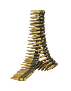 Ammunitions/Patronbælte - Længde Ca 150 cm Kostumetilbehør