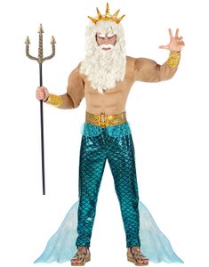 Poseidon Kostume 5 Dele