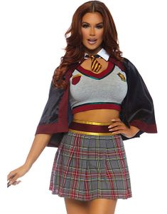 Harry Potter Inspireret Kvindekostume 3 Dele