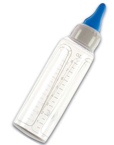 Oppustelig Sutteflaske med Blå Sut