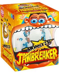 Zed Candy Monster Jawbreaker - Kjempestor Jawbreaker med Tyggiskjerne 310 gram