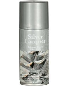 Sølvfarvet Metallisk Spray til Dekoration