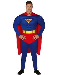 Superman Inspireret  Herrekostume 