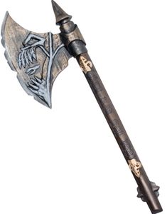 Økse med Kranie 68 cm
