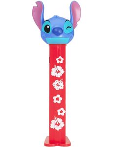 Stitch Rød - Lilo & Stitch Pez-Holder med 2 Pez-Pakker