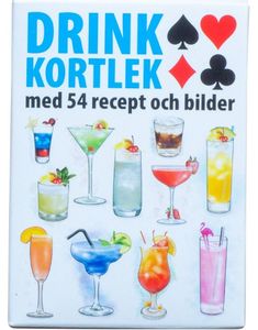 Kortstokk med Drinker og Oppskrifter