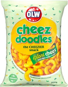 OLW Cheez Doodles Plant Cheez 200 gram