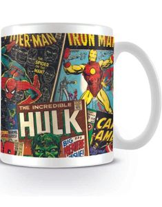 Marvel Comics Keramikk Krus - Lisensiert