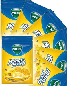 20 stk Vicks Pastiller med Honning og Mentol - Hel Eske 1,44 kg