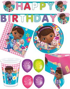 Festpakke til 16 Personer - Doc McStuffins