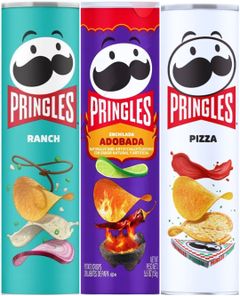 Taste Them All - Pringles USA Import - Tre Smage - Pakketilbud