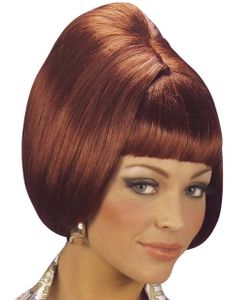 70'erne Party Paryk - Rød