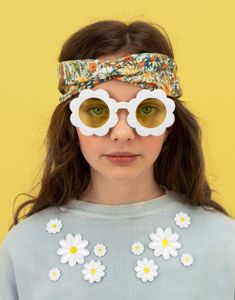 Hvite Tusenfryd Solbriller til Barn