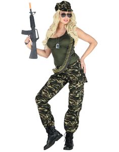 Mrs. Soldier - Militærkostume til Kvinder