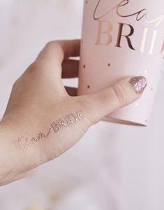 16 stk. Små Midlertidige Team Bride Tatoveringer