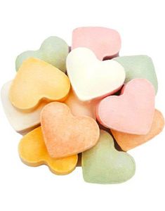 1 kg Hjärtans Mix - Hjerteformet Slik med Frugtsmag