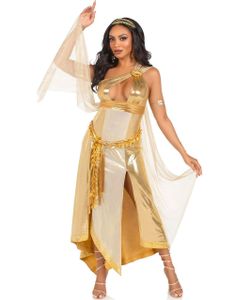 Golden Goddess - Gullfarget Gudinne Damekostyme