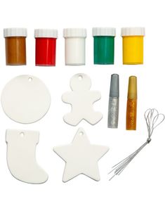 Christmas Pouring Art - Mal Din Egen Julepynt!