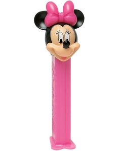 DATO PRODUKT - Mickeys Klubhus Minni Mus Pez-Holder med 2 stk Pez Pakker (30.09.2025)