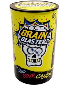 Brain Blasterz - Sukkertøy med Forskjellige Supersure Smaker 48 gram