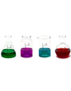 4 stk Shotglass med Kjemisk Tema - Bar Bespoke