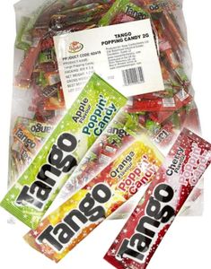 600 stk Tango Popping Candy i 3 Smaker - Stor Pose 1200 gram