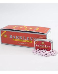 12 stk Barkleys Sugarfree Intense Mints Cinnamon - Slik med Kanelsmag - Hel Kasse