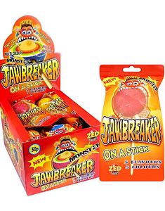 18 stk Zed Jawbreaker Kjærlighet på Pinne - Hel Eske