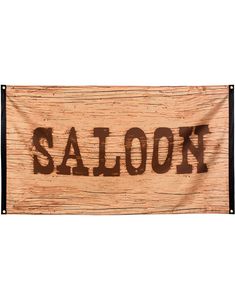 Saloon 90x150 cm Banner - Sherif