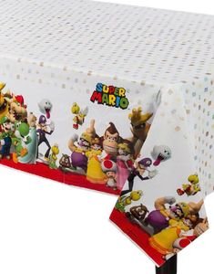 Plastikdug 137x243 cm - Super Mario Party