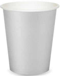 14 stk Sølvfarvede Papkrus 270 ml