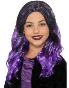 Sort og Lilla Ombre Børneparyk
